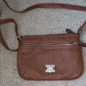 Brown crossbody bag